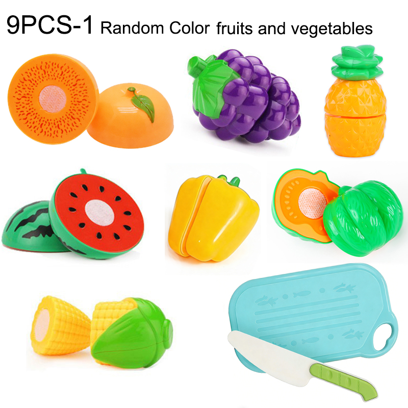 Cutting Fruits Vegetables Play - Kids Outdoor Kitchen Accessories 评论和价格